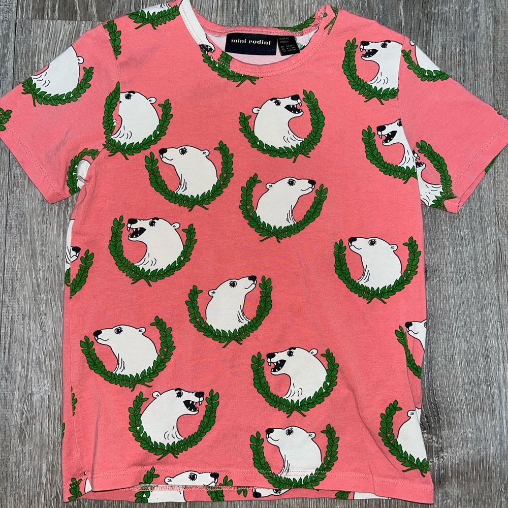 Mini Rodini Polar Bear Top